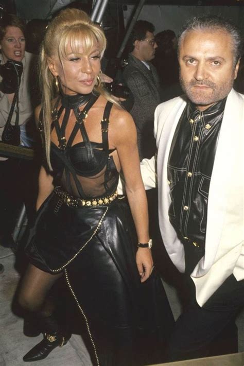 donatella versace 1990s|early photos of donatella versace.